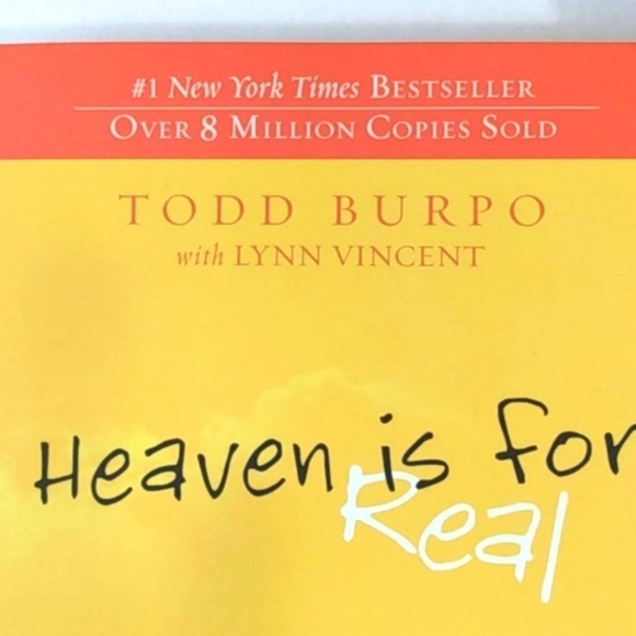 Todd Burpo HEAVEN IS FOR REAL PAPERBACK BOOK - Picture 5 of 11